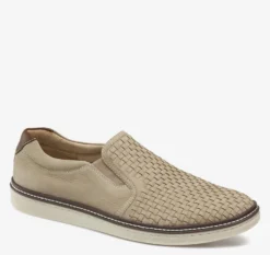 McGuffey Woven Beige Nubuck Slip-On Sneaker 5 McGuffey Woven Beige Nubuck Slip-On Sneaker -Fashion Shoe Store johmcguffeyw08d