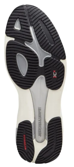 XC4 TR1-Luxe Hybrid Black Leather Lace-Up Sneaker -Fashion Shoe Store johtr1luxe01c