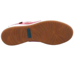 Josef Seibel Caren 01 Red Leather Lace-Up Sneaker -Fashion Shoe Store jos67701 133400f