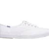 Keds Champion White Lace-Up Canvas Sneaker