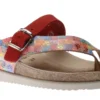 Mephisto Helen Mix Multicolour Red Thong Sandal
