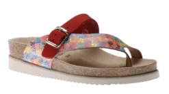 Mephisto Helen Mix Multicolour Red Thong Sandal