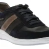 Mephisto Vito Velsp Mulberry Leather Lace-Up Sneaker