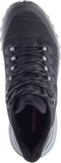 Merrell Bravada Waterproof Black Hiking Shoe -Fashion Shoe Store merbravada01b 1