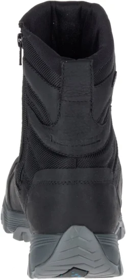 Merrell Coldpack Ice+ 8" Zip Polar Black Waterproof Winter Boot -Fashion Shoe Store mercoldpacki01c 1 1