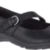 Merrell Dassie Erin Black Leather Mary Jane Flat
