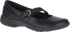 Merrell Dassie Erin Black Leather Mary Jane Flat