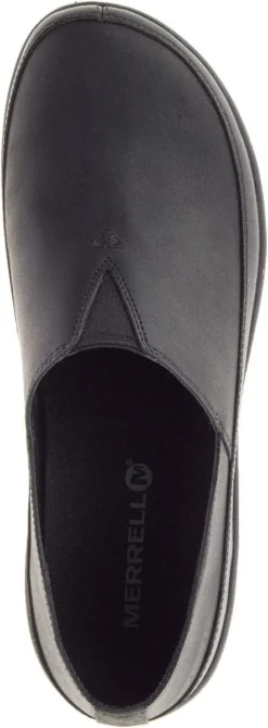 Merrell Encore Kassie Black Leather Loafer -Fashion Shoe Store merencorekm01b 1