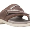 Merrell Terran 3 Cush Post Dark Earth Brown Thong Sandal