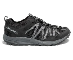 Merrell Wildwood Aerosport Black Trail Running Shoe -Fashion Shoe Store merwildwoodm01a
