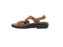 Enid Brown Leather Sandal -Fashion Shoe Store naoenide69f