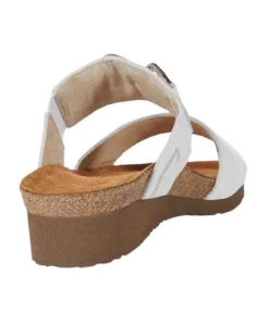 Victoria White Leather Embellished Slide Sandal -Fashion Shoe Store naovictoriah63f