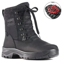 Olang Kursk Black Winter Boot -Fashion Shoe Store olakursk01