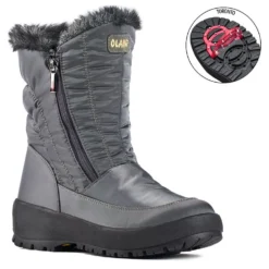 Olang Monica Anthracite Mid-Calf Winter Boot