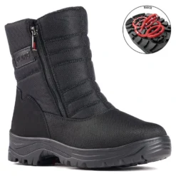 Olang Tatra Zipper Black Winter Boot -Fashion Shoe Store olatatra01