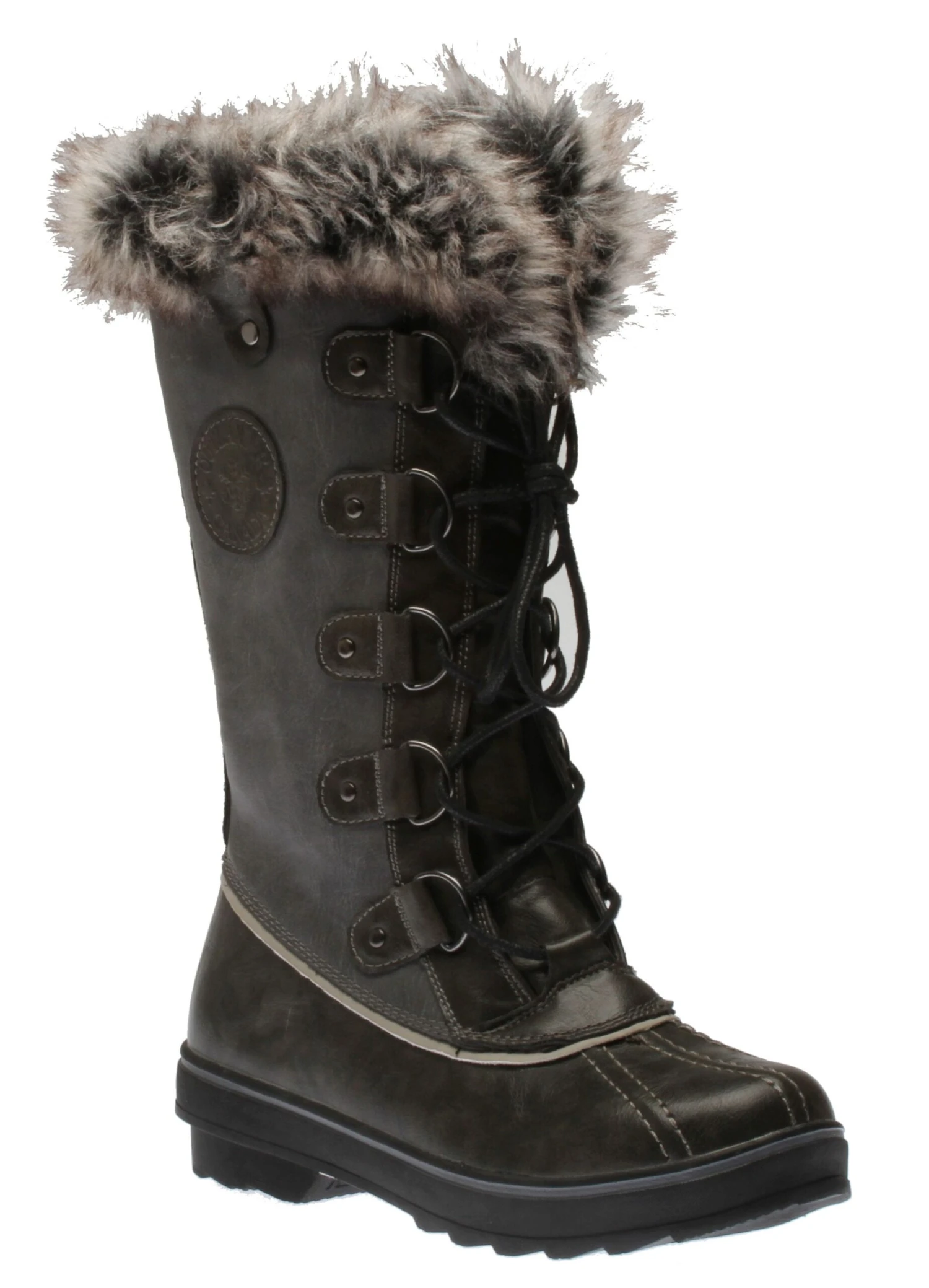 Side Zip Black/Grey 1 Side Zip Black/Grey