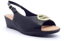 Sandal Black Black 12 Sandal Black Black -Fashion Shoe Store pic163021w01e