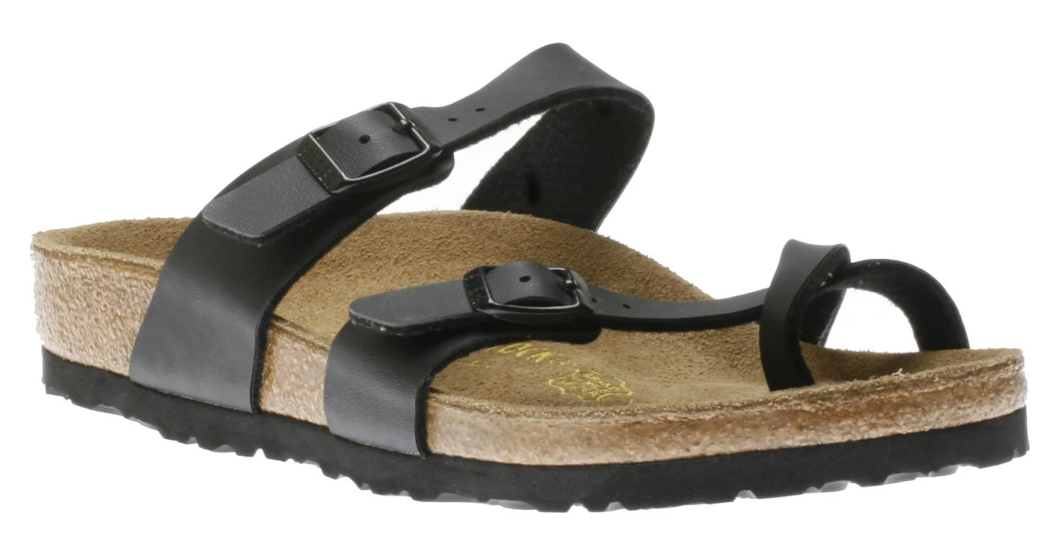 Birkenstock Mayari Birko-Flor Black Sandal 1 Birkenstock Mayari Birko-Flor Black Sandal