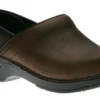 Dansko Professional Antique Brown Oiled Leather Clog