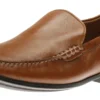 Cresswell Cognac Brown Leather Venetian Loafer