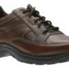 Midland Brown Leather Lace-Up Oxford