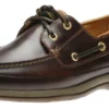 Sperry Gold Boat Amaretto