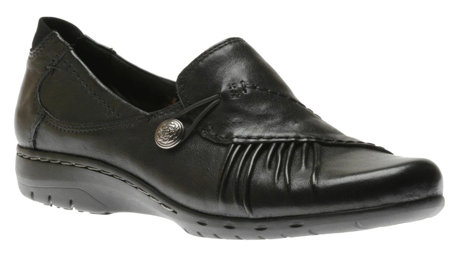 Paulette Black Slip-On Flat 1 Paulette Black Slip-On Flat