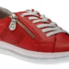 RELIFE R4043 Red Silver Lace-Up Sneaker
