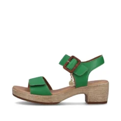 Remonte Lugano Sandal Green -Fashion Shoe Store remd0n5252d