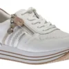 Remonte Rock Lace Zip White