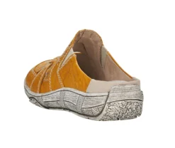 Remonte Massa Yellow Leather Slip-On Mule -Fashion Shoe Store remd385168c