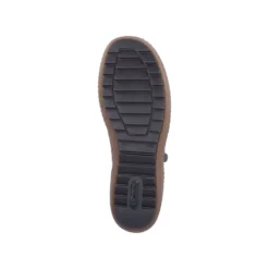 Remonte Ottawa Brown Ruched Zipper Boot -Fashion Shoe Store remr148622e