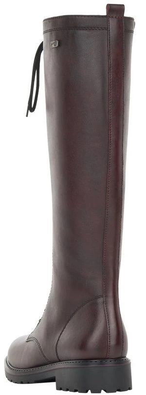 Remonte Cristallino Red Lace-Up Riding Boot 4 Remonte Cristallino Red Lace-Up Riding Boot - Image 4