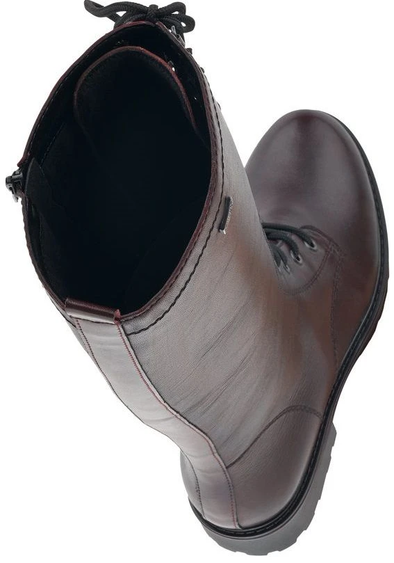 Remonte Cristallino Red Lace-Up Riding Boot 5 Remonte Cristallino Red Lace-Up Riding Boot - Image 5