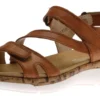Remonte Soft Loose Tan Leather Sandal