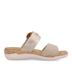 Remonte Morelia Slide Taupe -Fashion Shoe Store remr685860d