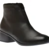 Remonte Odeon Black Leather Ankle Boot