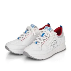 Rock White Leather Walking Shoe -Fashion Shoe Store rev4080280f
