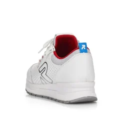 Rock White Leather Walking Shoe -Fashion Shoe Store rev4080280h