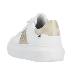 Manila White/Gold -Fashion Shoe Store revw120282b