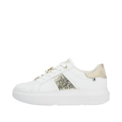 Manila White/Gold -Fashion Shoe Store revw120282c