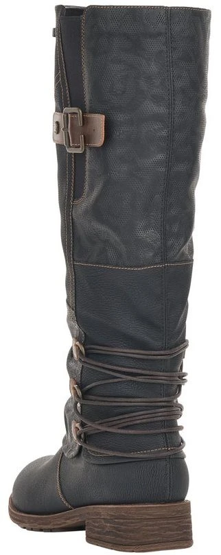 Remonte Mombasa Black Tall Boot 4 Remonte Mombasa Black Tall Boot - Image 4