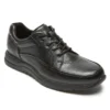 Rockport Edge Hill Black Leather Lace-Up Walking Shoe