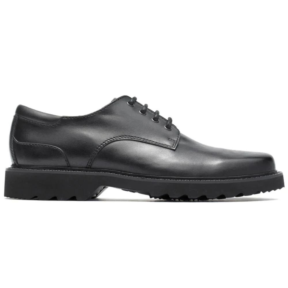 Rockport Northfield Black Leather Lace-Up Dress Shoe 3 Rockport Northfield Black Leather Lace-Up Dress Shoe - Image 3