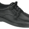 Bout Time Black Leather Lace-Up Loafer