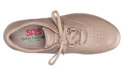 Freetime Mocha Leather Walking Shoe -Fashion Shoe Store sasfreetime07b