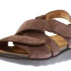 Huggy Teddy Brown Cross Strap Sandal