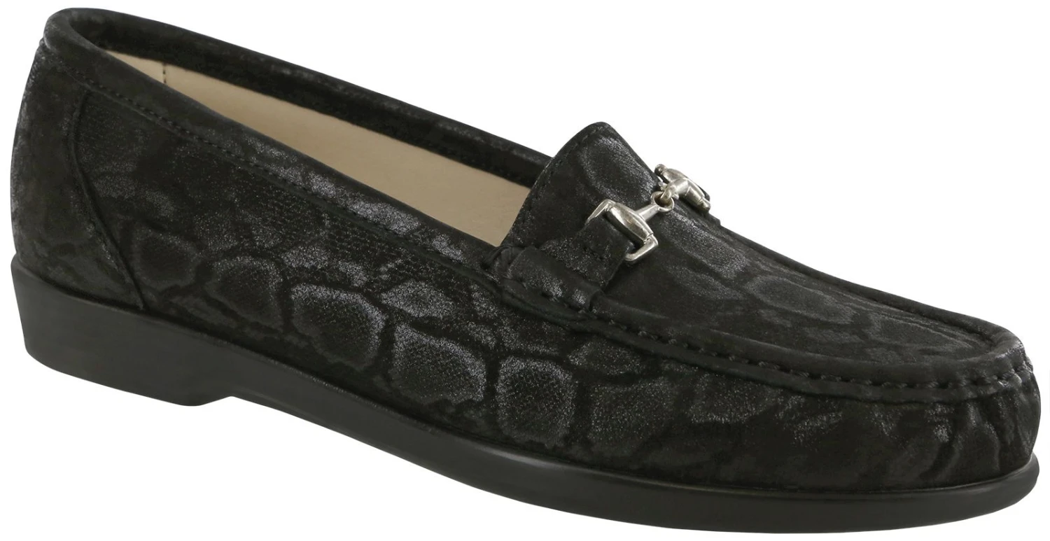 Metro Black Nero Snake Slip On Loafer 1 Metro Black Nero Snake Slip On Loafer