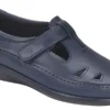 Roamer Navy Leather Slip-On Loafer