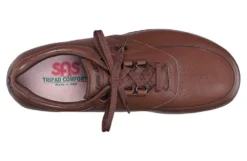 Time Out Antique Walnut Leather Walking Shoe -Fashion Shoe Store sastimeout02b